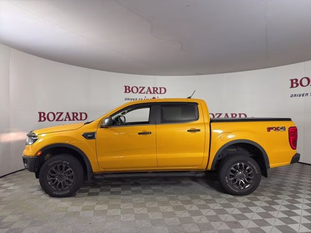 2021 Orange Metallic Ford Ranger XLT 4X4 Truck