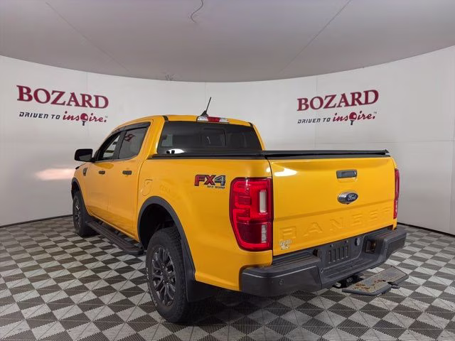 2021 Orange Metallic Ford Ranger XLT 4X4 Truck