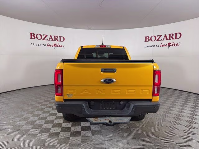 2021 Orange Metallic Ford Ranger XLT 4X4 Truck