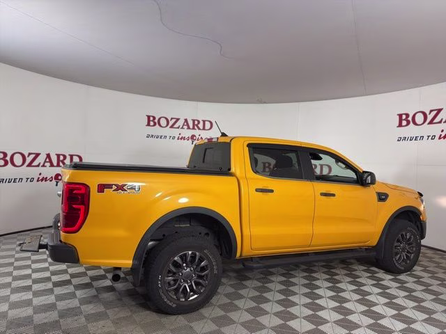 2021 Orange Metallic Ford Ranger XLT 4X4 Truck