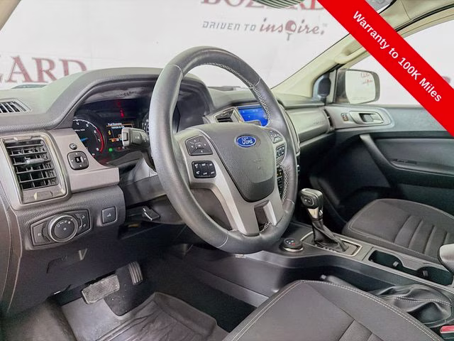 2021 Orange Metallic Ford Ranger XLT 4X4 Truck