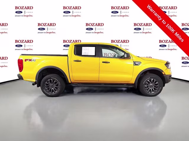 2021 Orange Metallic Ford Ranger XLT 4X4 Truck