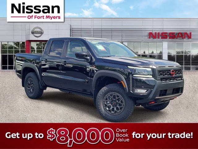 2026 Super Black Nissan Frontier PRO-4X 4X4 Truck