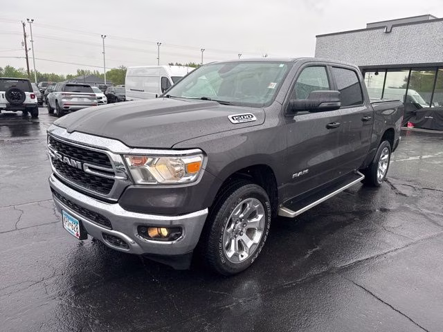 2023 Granite Crystal Metallic Clearcoat Ram 1500 Big Horn 4X4 Truck