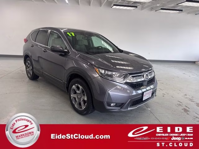 2017 Modern Steel Metallic Honda CR-V EX-L AWD SUV