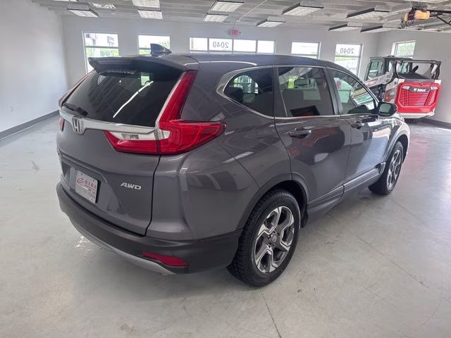 2017 Modern Steel Metallic Honda CR-V EX-L AWD SUV