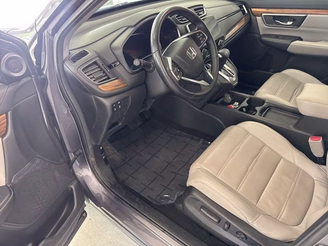 2017 Modern Steel Metallic Honda CR-V EX-L AWD SUV
