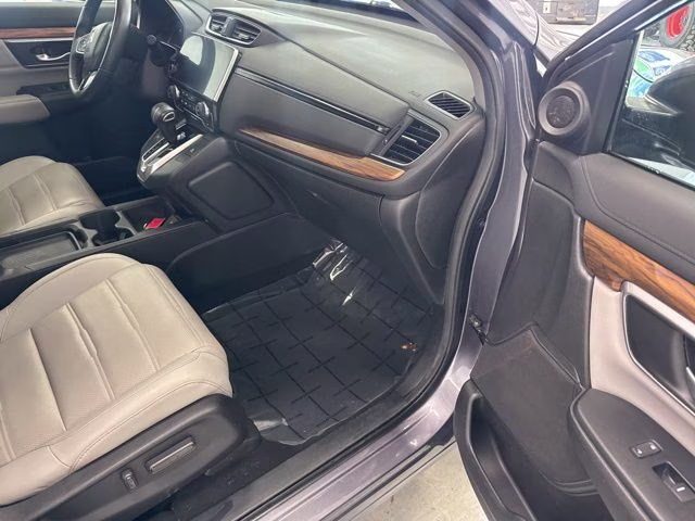 2017 Modern Steel Metallic Honda CR-V EX-L AWD SUV