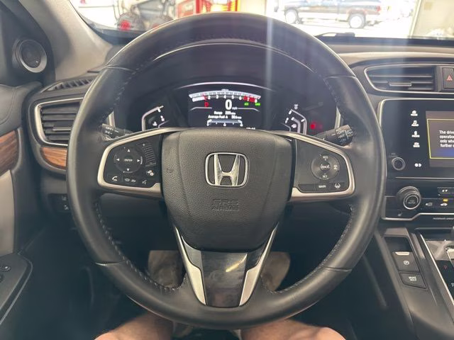 2017 Modern Steel Metallic Honda CR-V EX-L AWD SUV