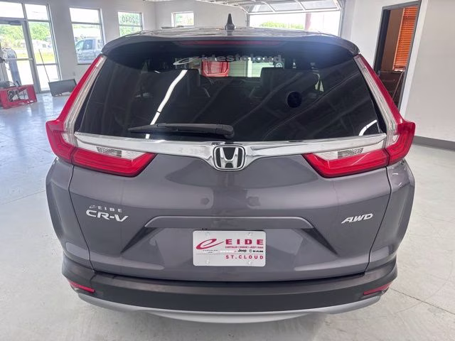 2017 Modern Steel Metallic Honda CR-V EX-L AWD SUV