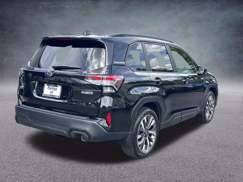 2026 Crystal Black Silica Subaru Forester Touring Hybrid AWD SUV
