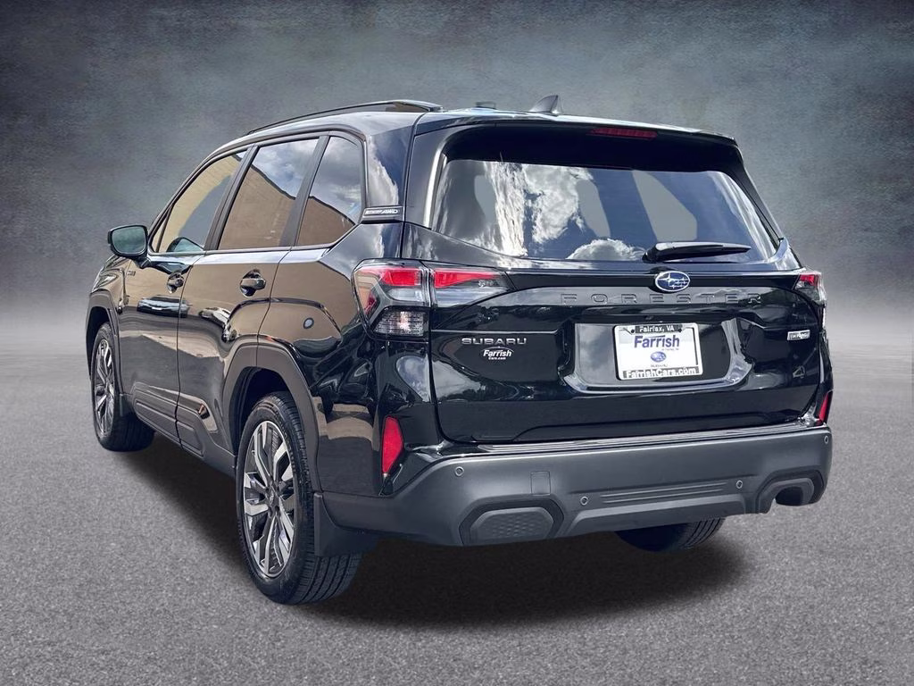 2026 Crystal Black Silica Subaru Forester Touring Hybrid AWD SUV
