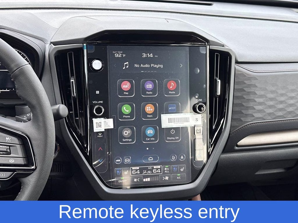 2026 Crystal Black Silica Subaru Forester Touring Hybrid AWD SUV