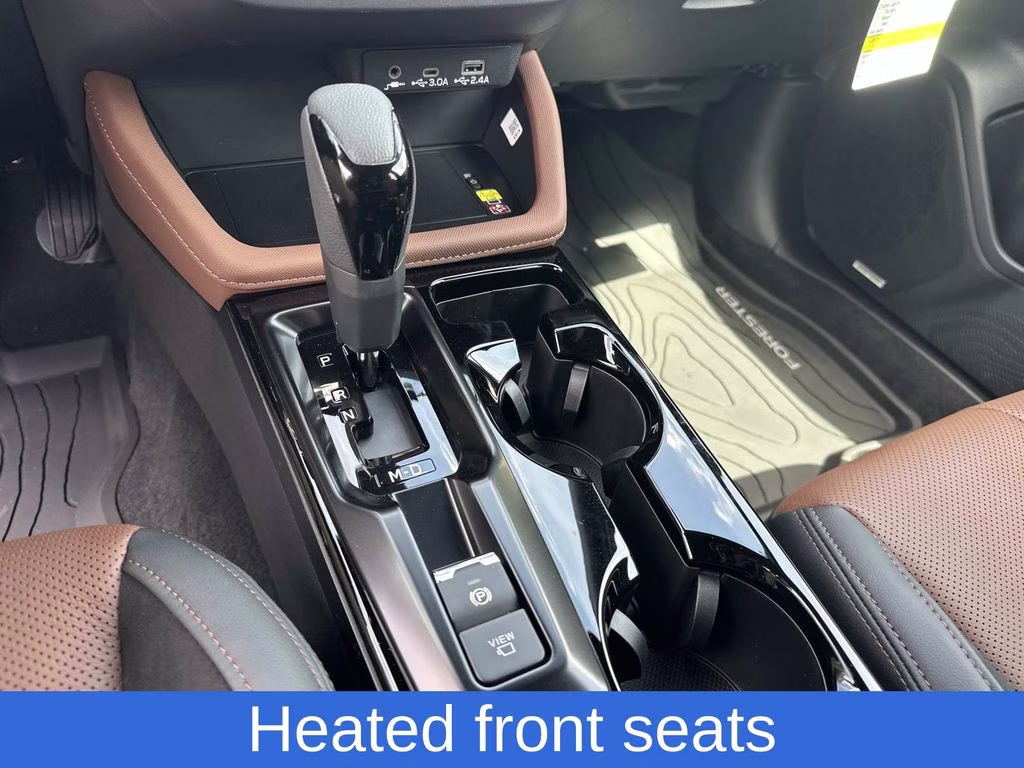 2026 Crystal Black Silica Subaru Forester Touring Hybrid AWD SUV