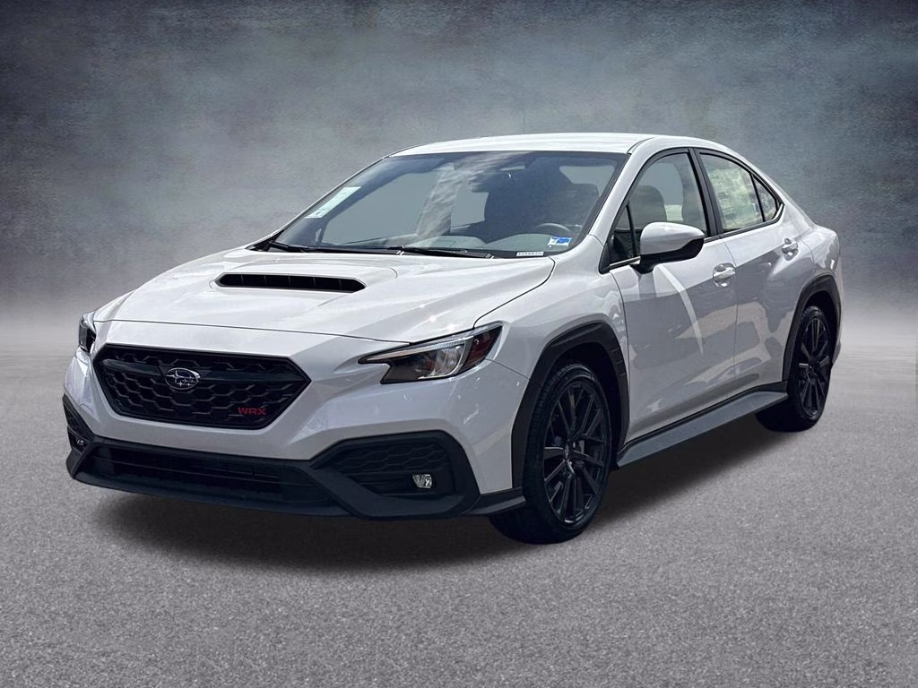2026 Ceramic White Subaru WRX Premium AWD Sedan