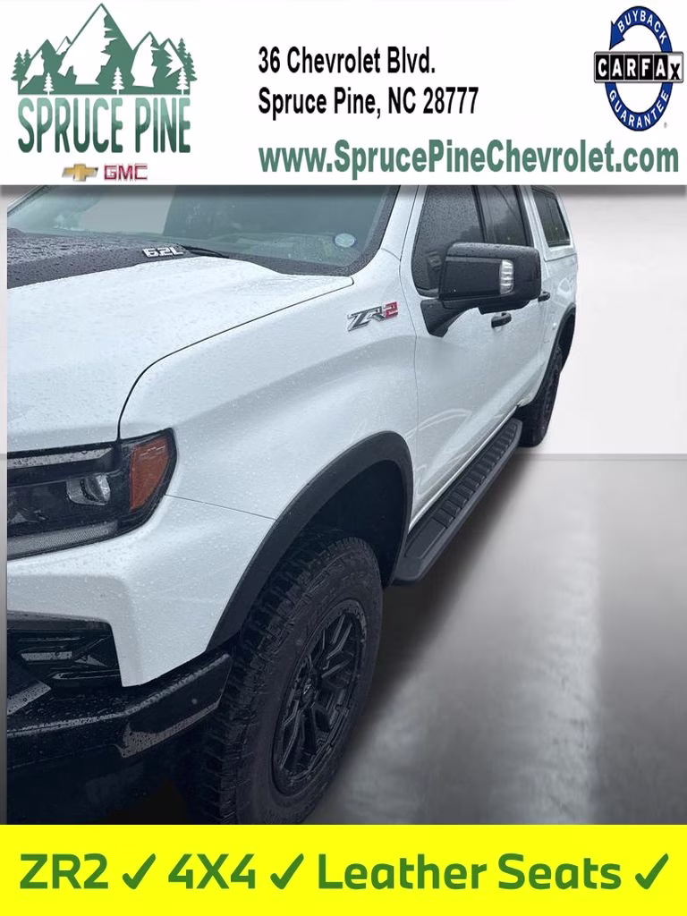 2023 Summit White Chevrolet Silverado 1500 ZR2 4X4 Truck