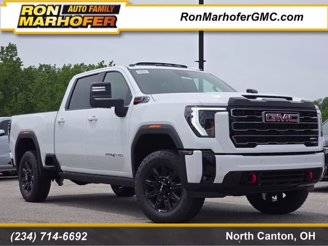 2026 Summit White GMC Sierra 2500HD AT4 4X4 Truck