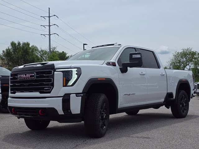 2026 Summit White GMC Sierra 2500HD AT4 4X4 Truck