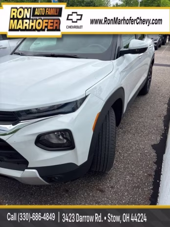 2023 Summit White Chevrolet Trailblazer LT AWD SUV