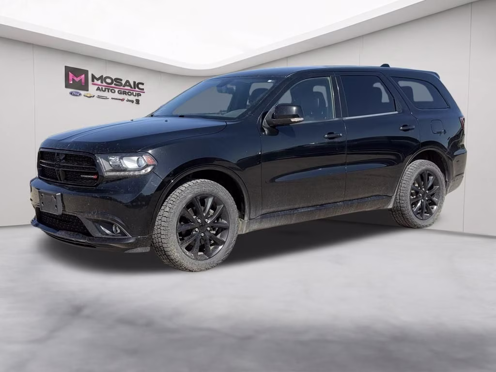 2017 DB Black Crystal Clearcoat Dodge Durango GT AWD SUV