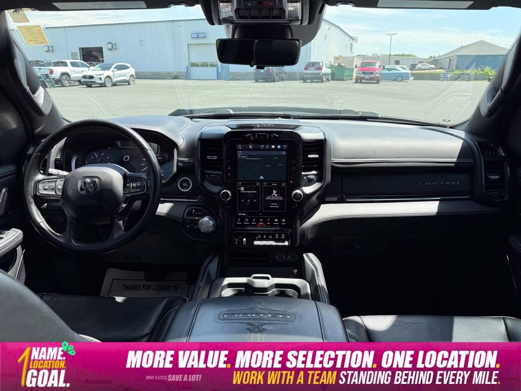 2023 Patriot Blue Pearlcoat Ram 1500 Limited 4X4 Truck