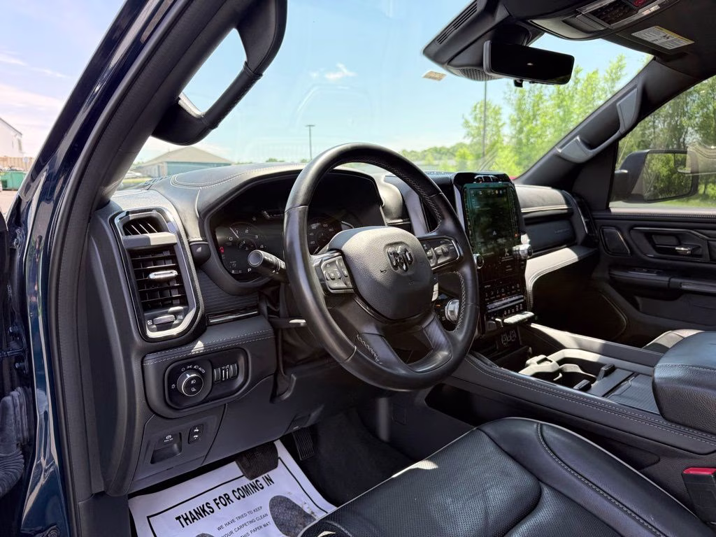 2023 Patriot Blue Pearlcoat Ram 1500 Limited 4X4 Truck