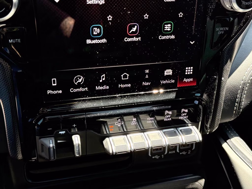 2023 Patriot Blue Pearlcoat Ram 1500 Limited 4X4 Truck