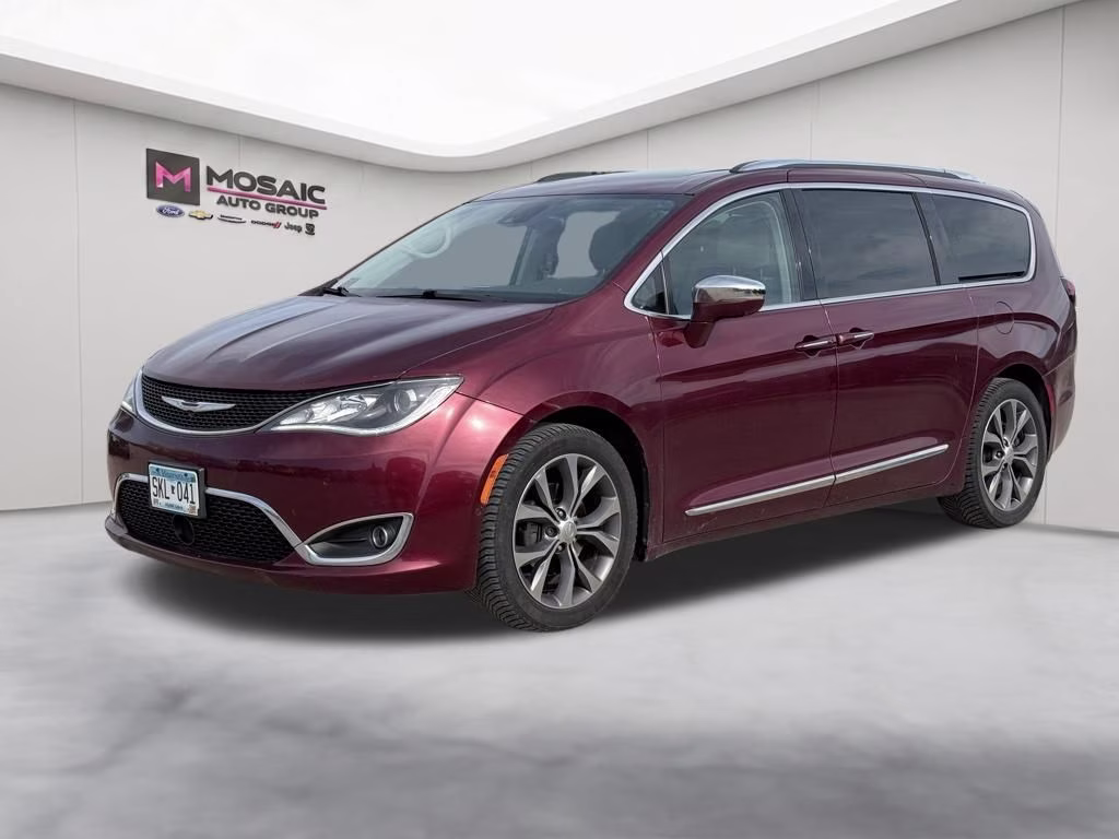 2017 Velvet Red Pearlcoat Chrysler Pacifica Limited FWD Van