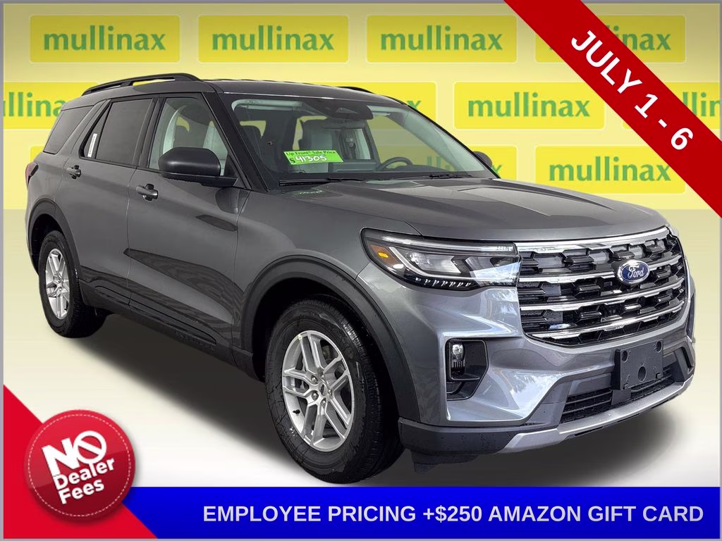 2026 Carbonized Gray Metallic Ford Explorer Active RWD SUV