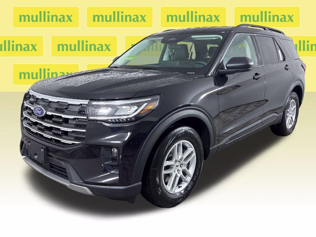 2026 Agate Black Metallic Ford Explorer Active RWD SUV
