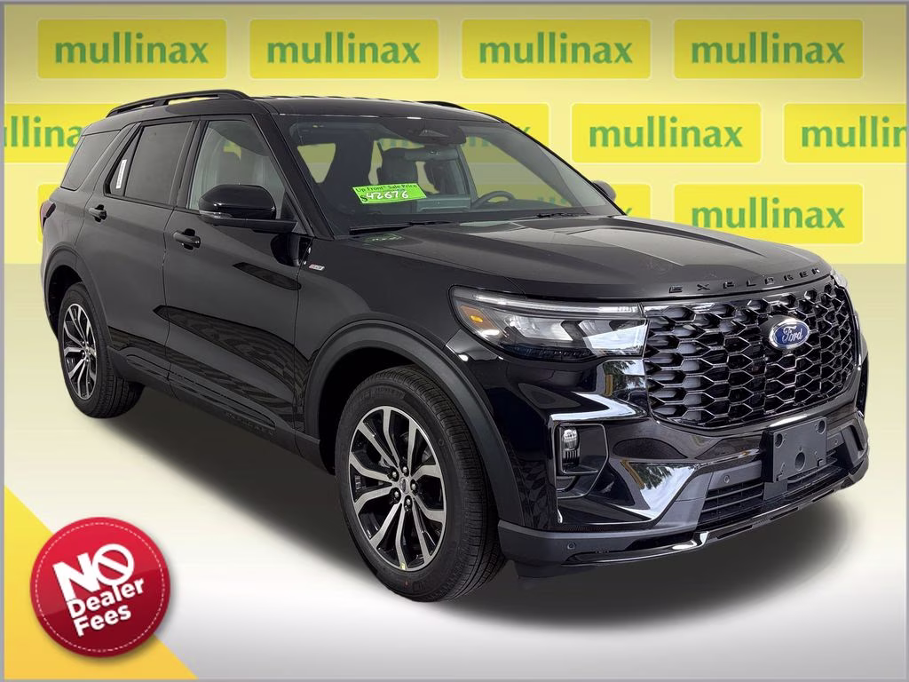 2026 Agate Black Metallic Ford Explorer ST-Line RWD SUV