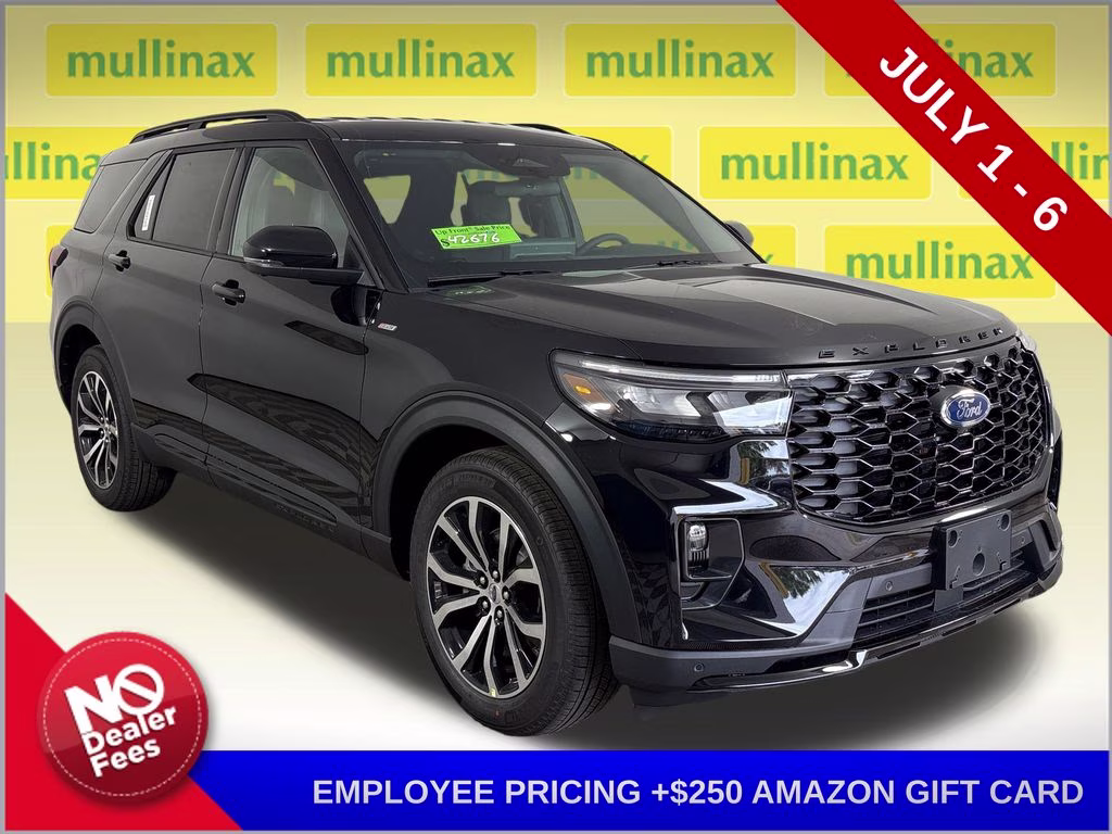 2026 Agate Black Metallic Ford Explorer ST-Line RWD SUV