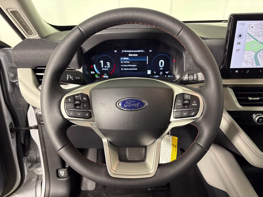 2026 Space White Metallic Ford Explorer Active RWD SUV