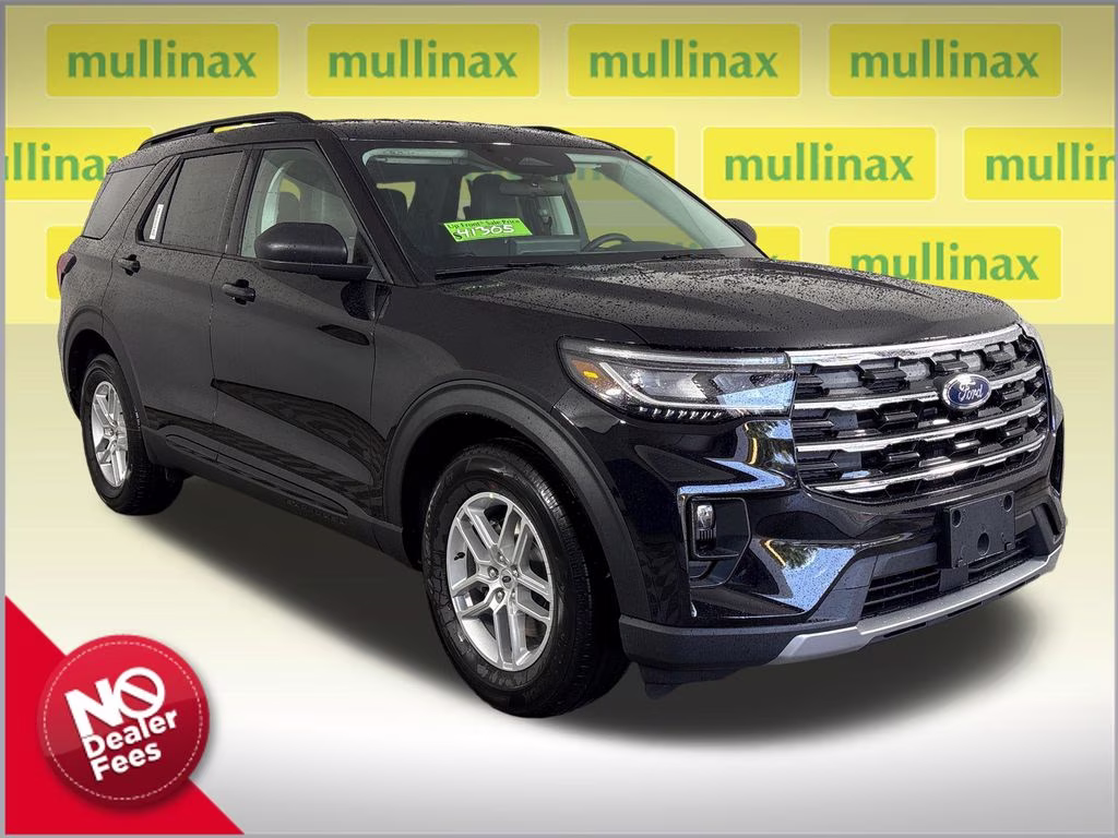 2026 Agate Black Metallic Ford Explorer Active RWD SUV