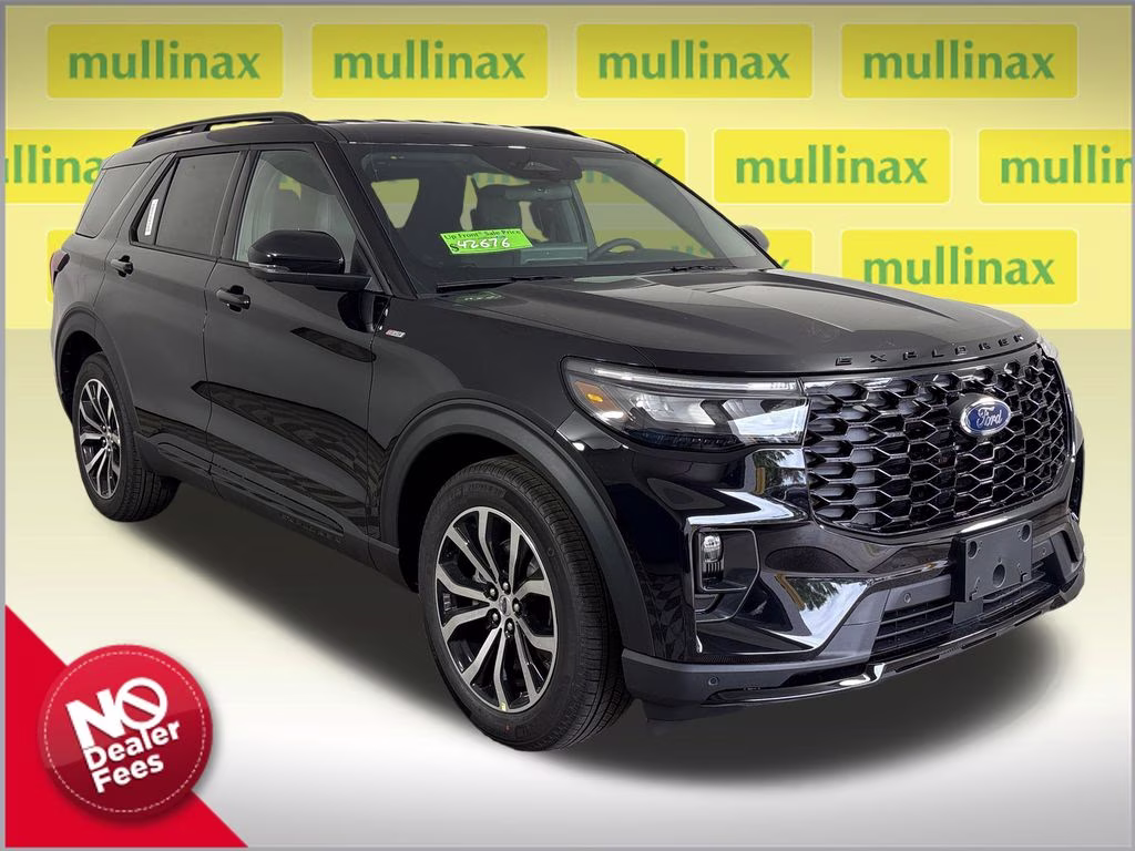 2026 Agate Black Metallic Ford Explorer ST-Line RWD SUV