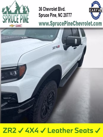 2023 Summit White Chevrolet Silverado 1500 ZR2 4X4 Truck
