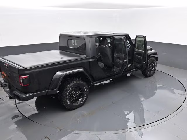 2024 Black Clearcoat Jeep Gladiator Willys 4X4 Truck