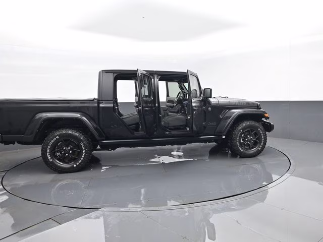 2024 Black Clearcoat Jeep Gladiator Willys 4X4 Truck