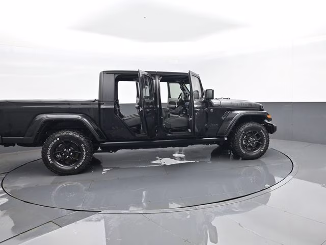 2024 Black Clearcoat Jeep Gladiator Willys 4X4 Truck