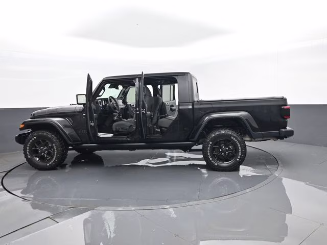 2024 Black Clearcoat Jeep Gladiator Willys 4X4 Truck