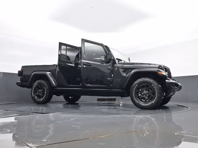 2024 Black Clearcoat Jeep Gladiator Willys 4X4 Truck