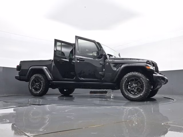 2024 Black Clearcoat Jeep Gladiator Willys 4X4 Truck