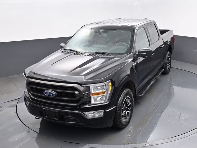 2022 Black Ford F-150 XLT 4X4 Truck