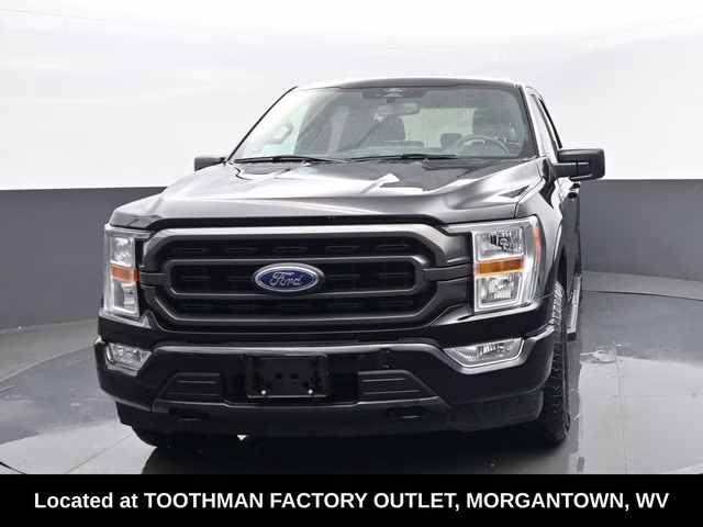 2022 Black Ford F-150 XLT 4X4 Truck