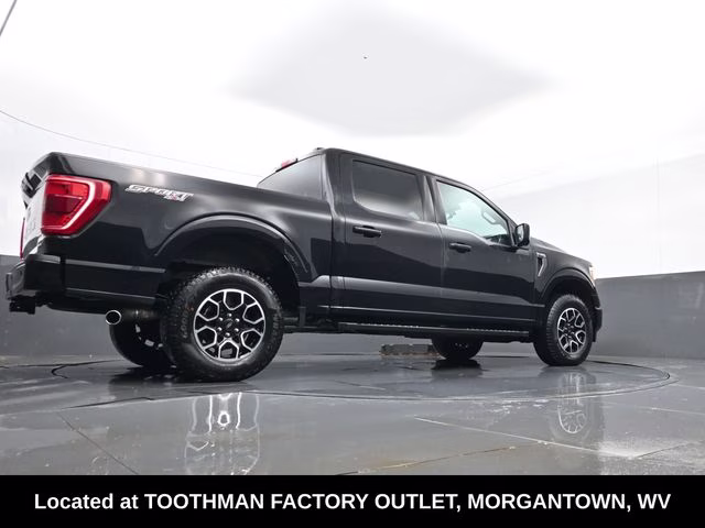 2022 Black Ford F-150 XLT 4X4 Truck
