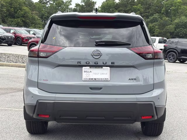 2026 Boulder Gray Pearl Nissan Rogue Dark Armor AWD SUV