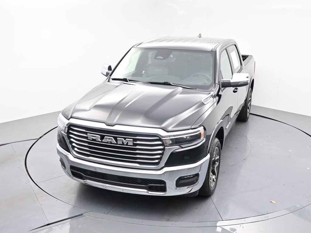 2026 Diamond Black Crystal Pearlcoat Ram 1500 Laramie 4X4 Truck