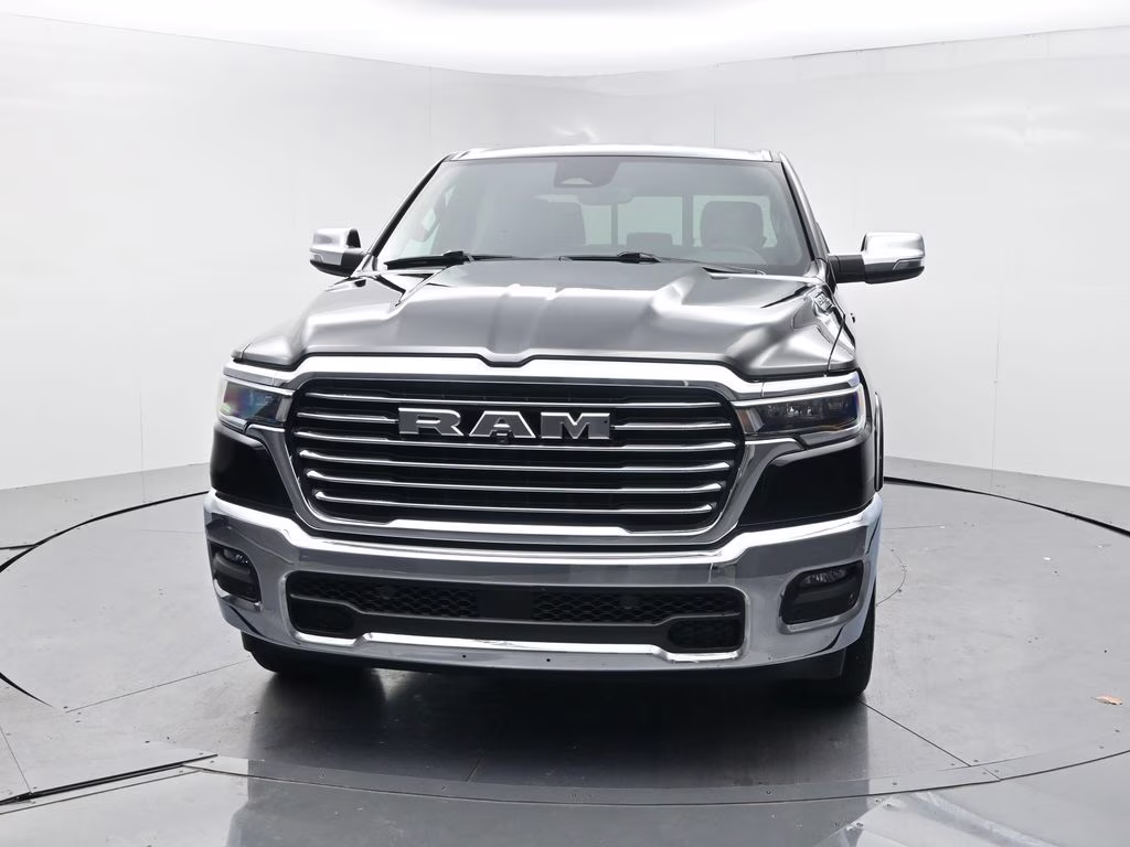 2026 Diamond Black Crystal Pearlcoat Ram 1500 Laramie 4X4 Truck