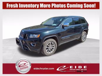 2015 Black Forest Green Pearlcoat Jeep Grand Cherokee Limited 4X4 SUV