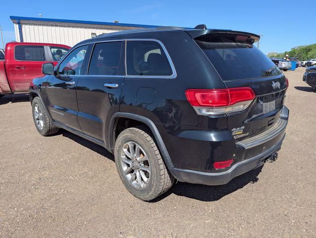 2015 Black Forest Green Pearlcoat Jeep Grand Cherokee Limited 4X4 SUV